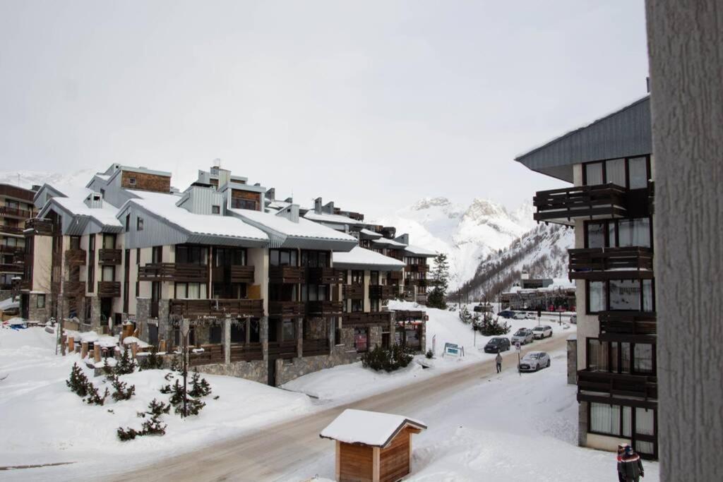 Bel Appartement 2/4 Pers, Au Pied Des Pistes ทีนเญอ ภายนอก รูปภาพ