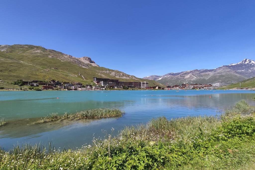 Bel Appartement 2/4 Pers, Au Pied Des Pistes ทีนเญอ ภายนอก รูปภาพ