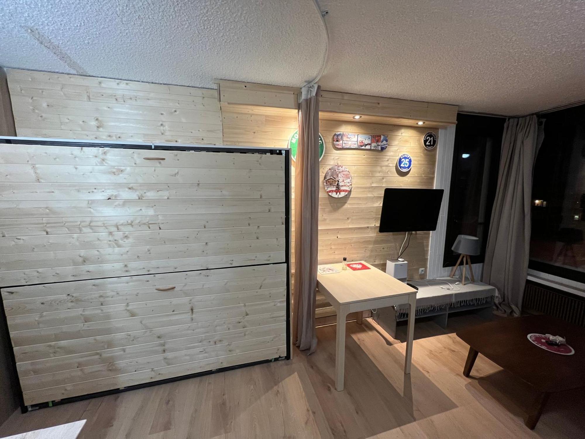 Bel Appartement 2/4 Pers, Au Pied Des Pistes ทีนเญอ ภายนอก รูปภาพ